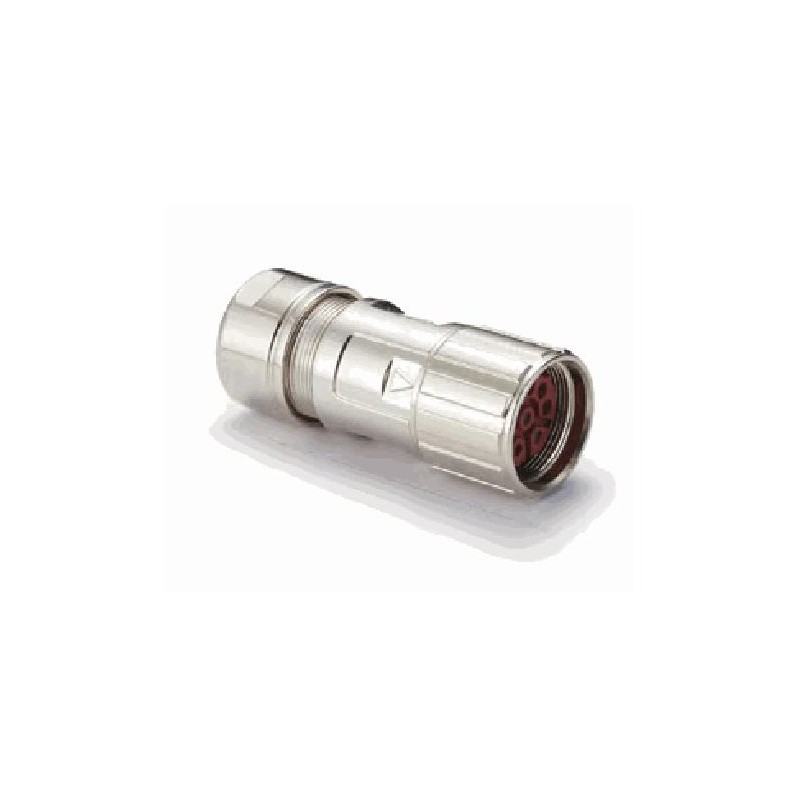 Connecteur femelle M23, 5 pol.,  IP67, 30A, blindé